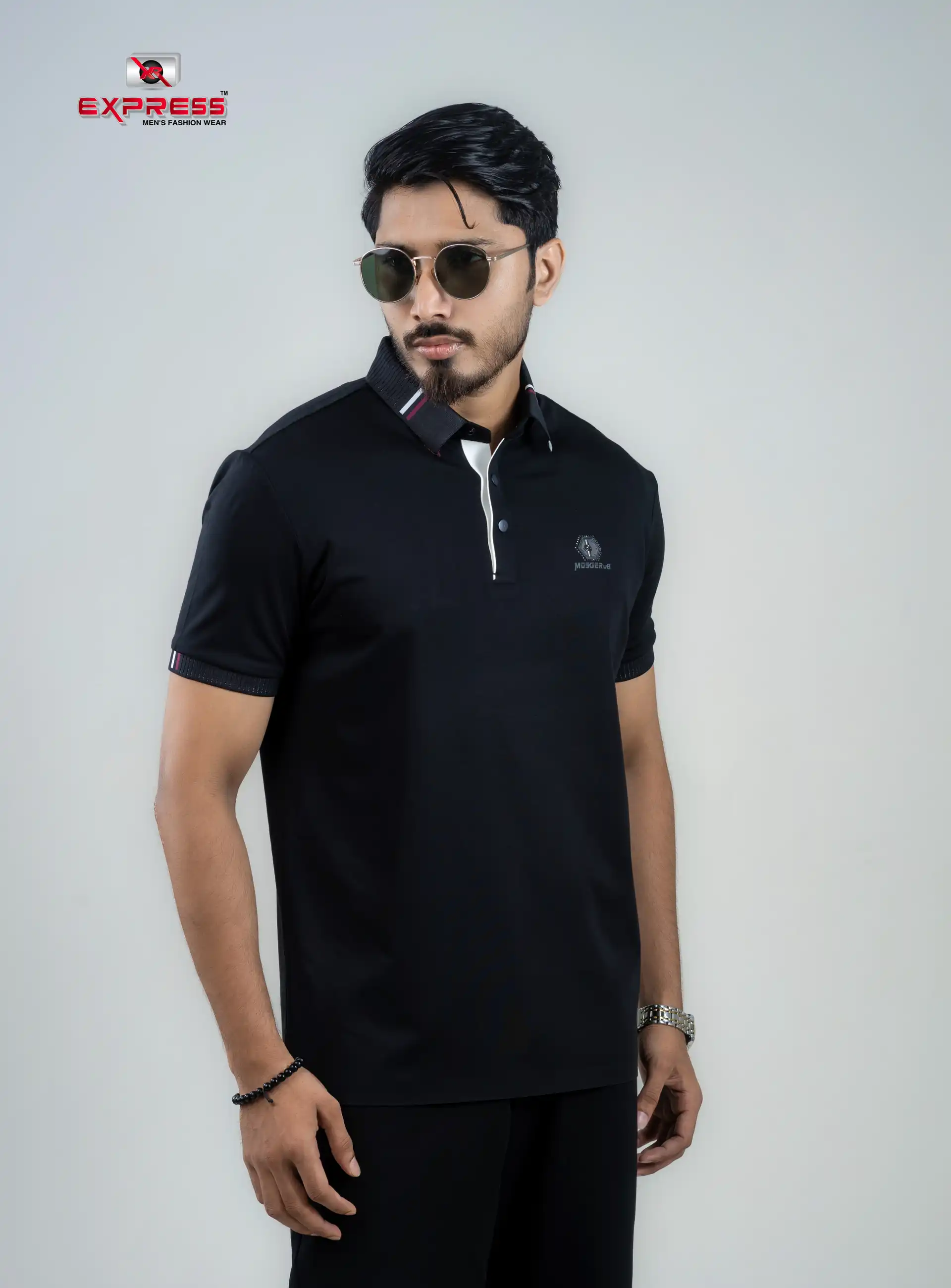 New Elegent Polo (Black)