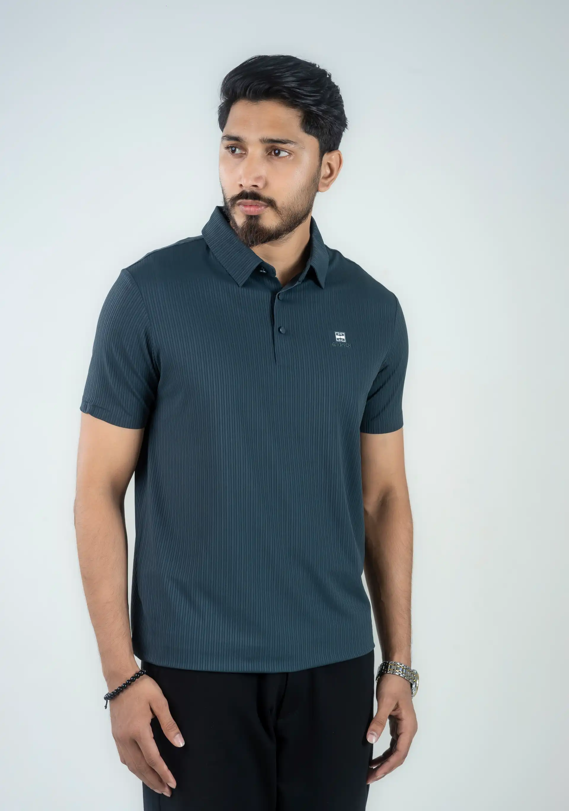 Premium Trendy Polo Shirt ( Sea Green )