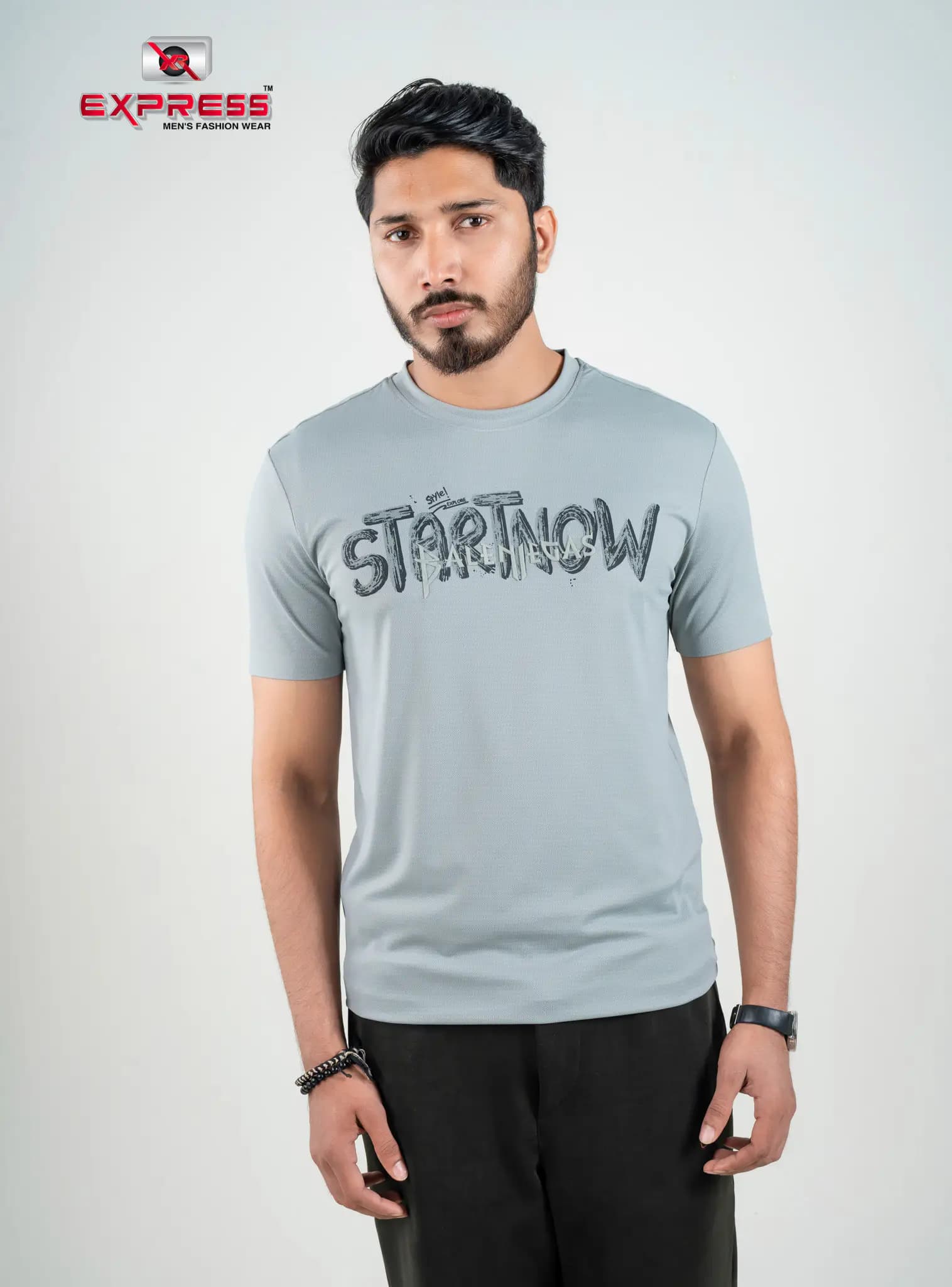 Premium Start Now T-Shirt (Gray)