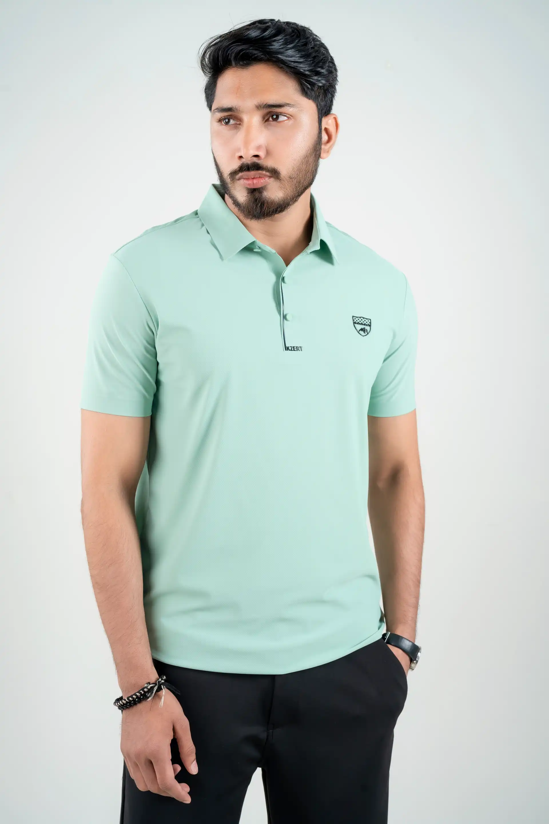 Premium Mens Polo Shirt (Green)